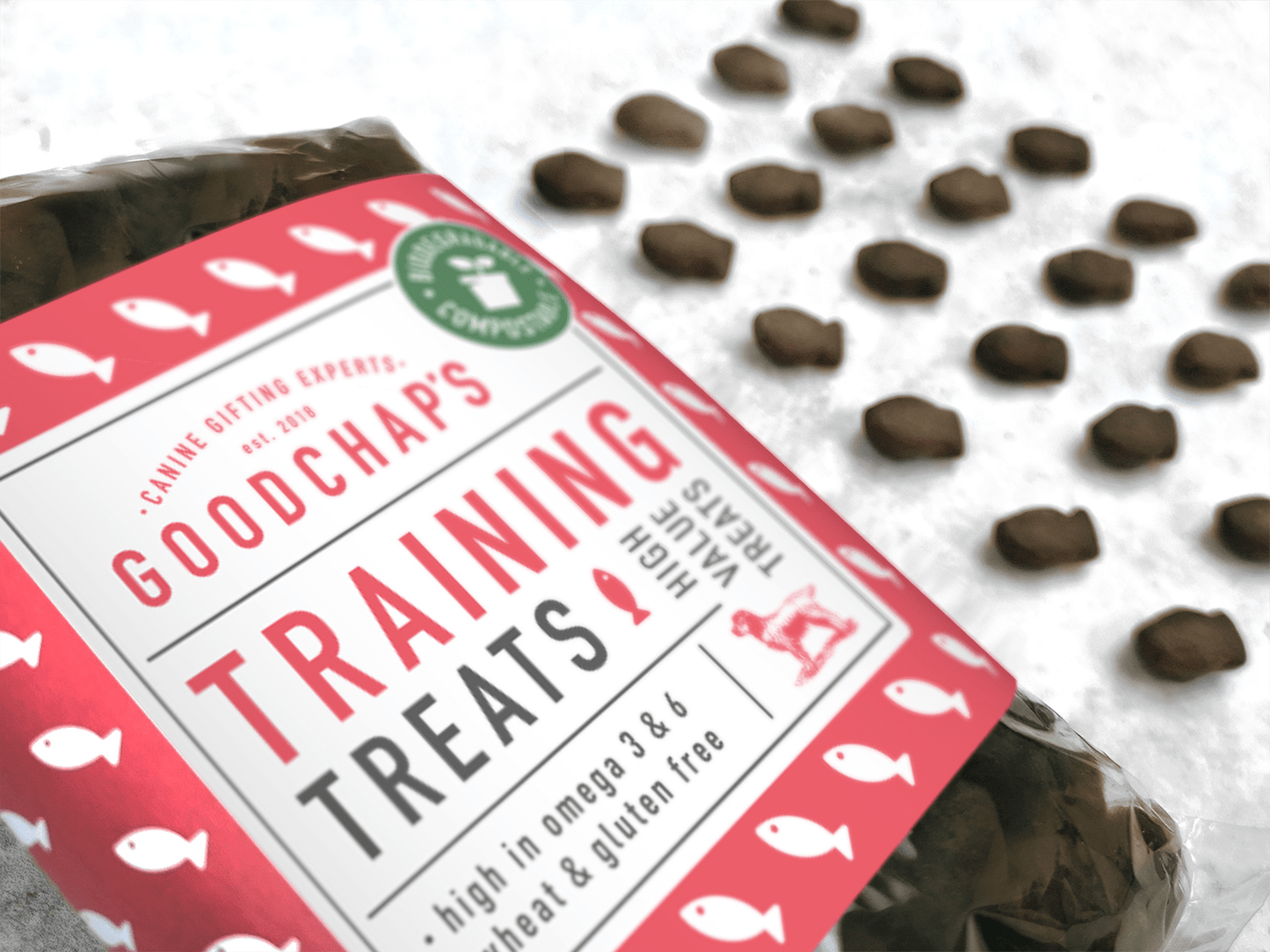 Fish Training Treats | Eco friendly Treats | Plastic Free