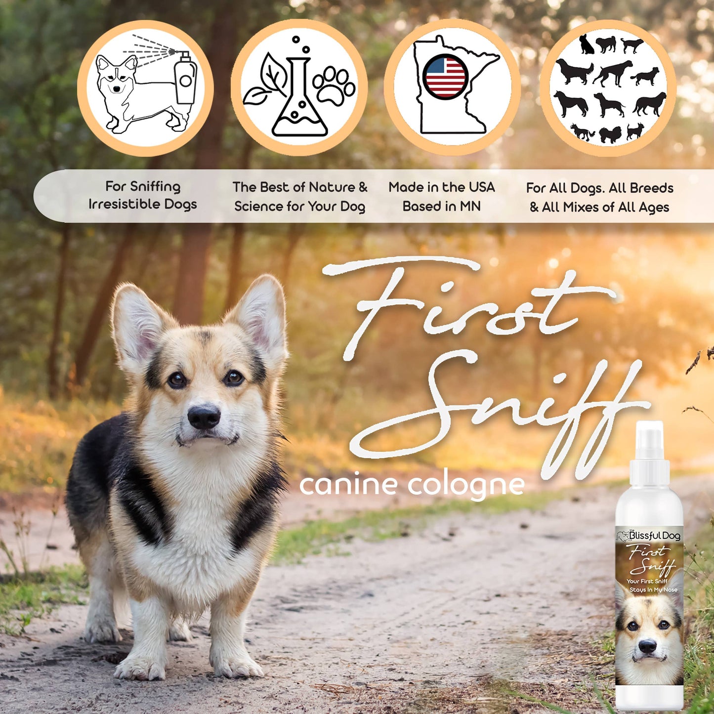 First Sniff Dog Cologne First Sniff Stays on Your Mind