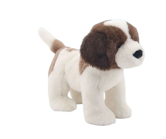 Jomanda Soft Toys & Accessories - UK Based - Puppy Dog Saint Bernard  Soft Plush Toy  - 20cm
