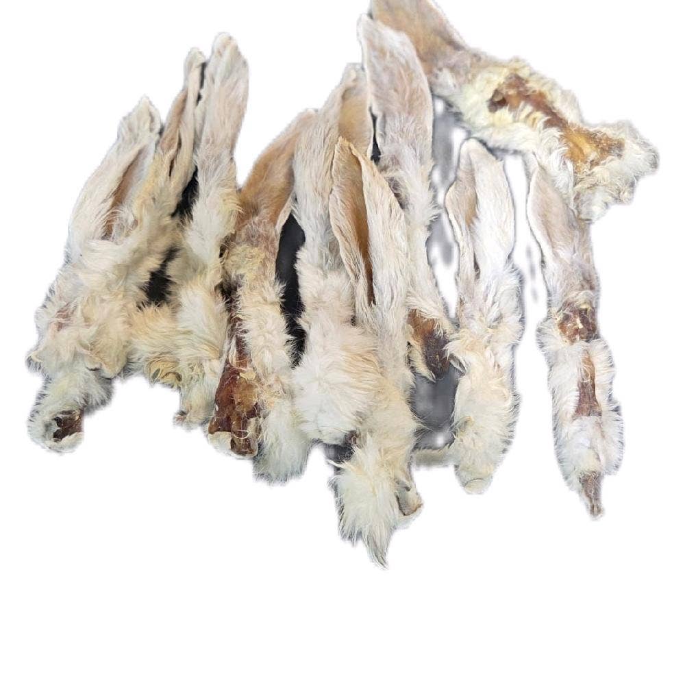 Pawsy trade ltd - Hairy Rabbit ears 1 - 10 kg natural dog treat