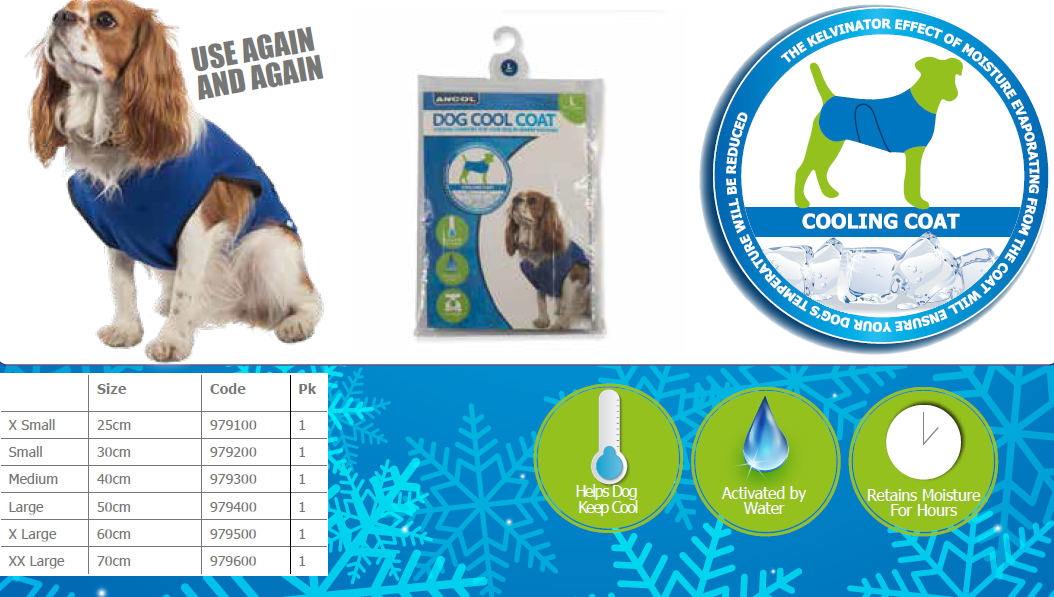 Ancol Pet Products Ltd - Cooling Dog Coat