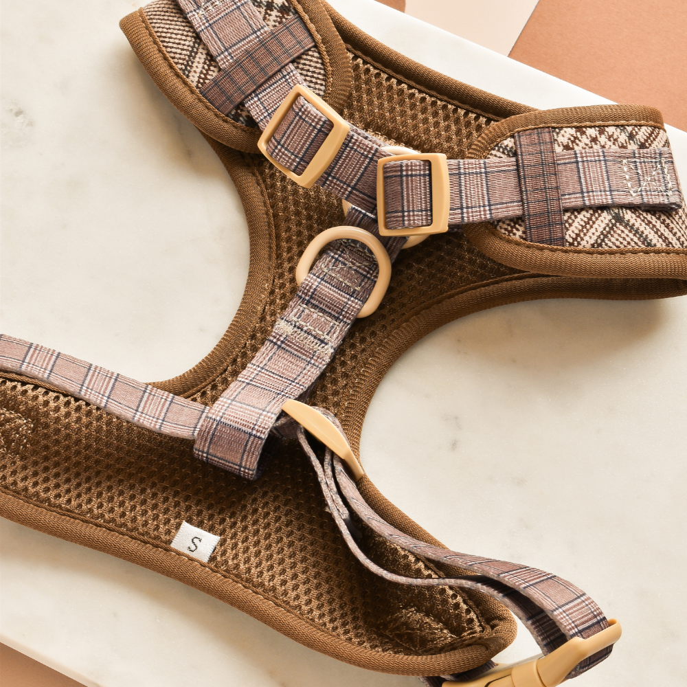 Cocopup London - Pup Plaid Adjustable Neck Harness