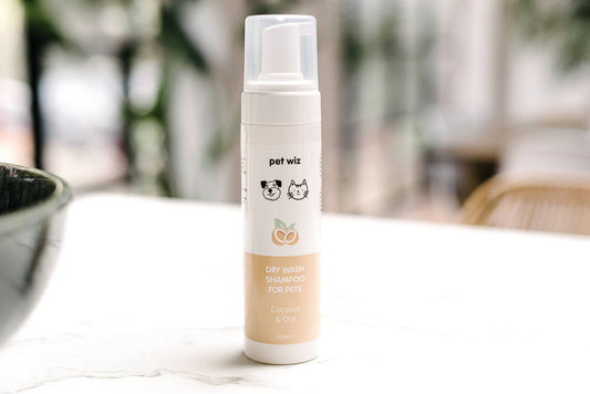 Pet Wiz - Dry Wash Shampoo for Pets – Soothing & Deodorising