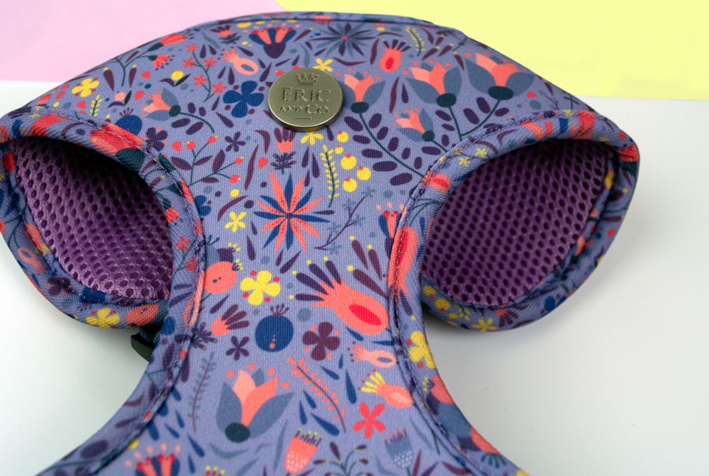 Close to the Bone Greeting Cards and Gifts - E005 Leilani Harness  Dog / Puppy Harness, Lead, Collar Set