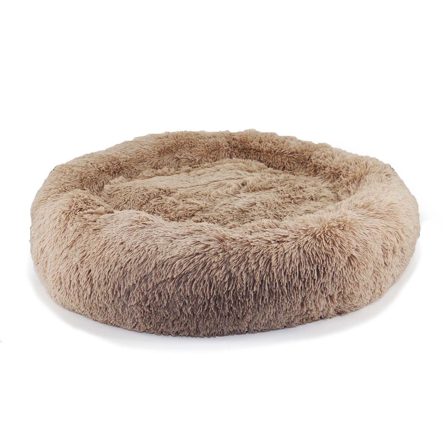 Ancol Pet Products Ltd - Super Soft Plush Donut Dog Bed Oatmeal
