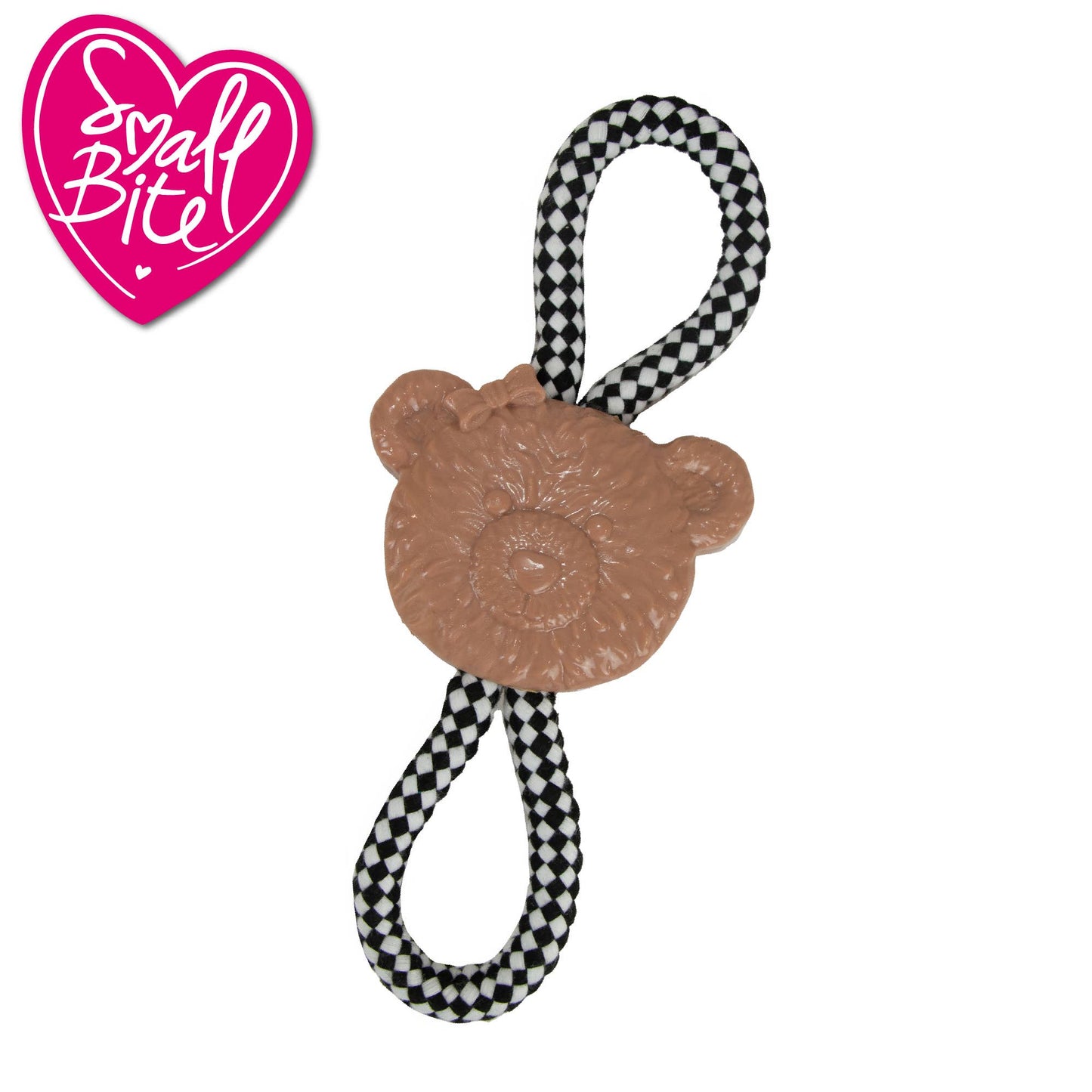 Ancol Pet Products Ltd - Small Bite Teether Tugger : Teddy