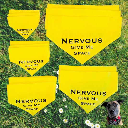 Storms Style - Nervous Pet Bandanas - Dog Cat