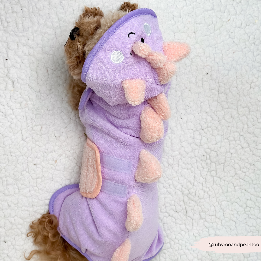 Cocopup London - Nessie the Dino Drying Robe