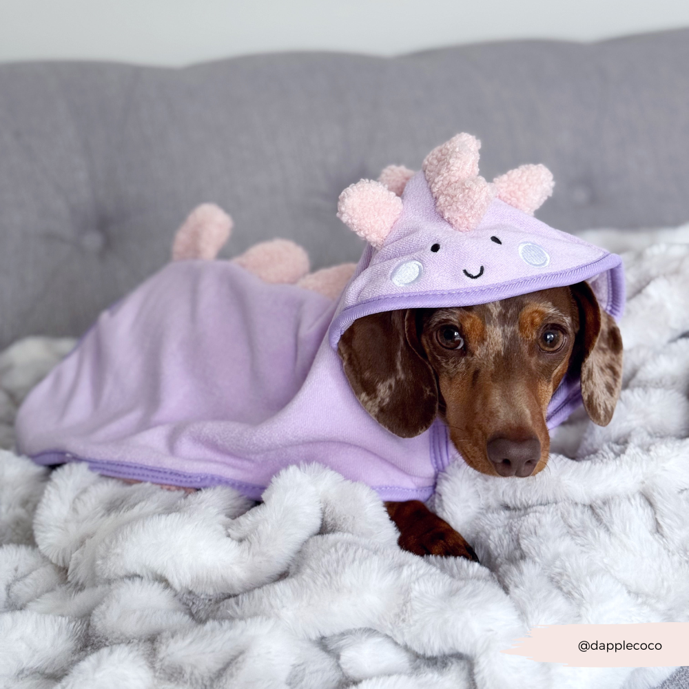 Cocopup London - Nessie the Dino Drying Robe