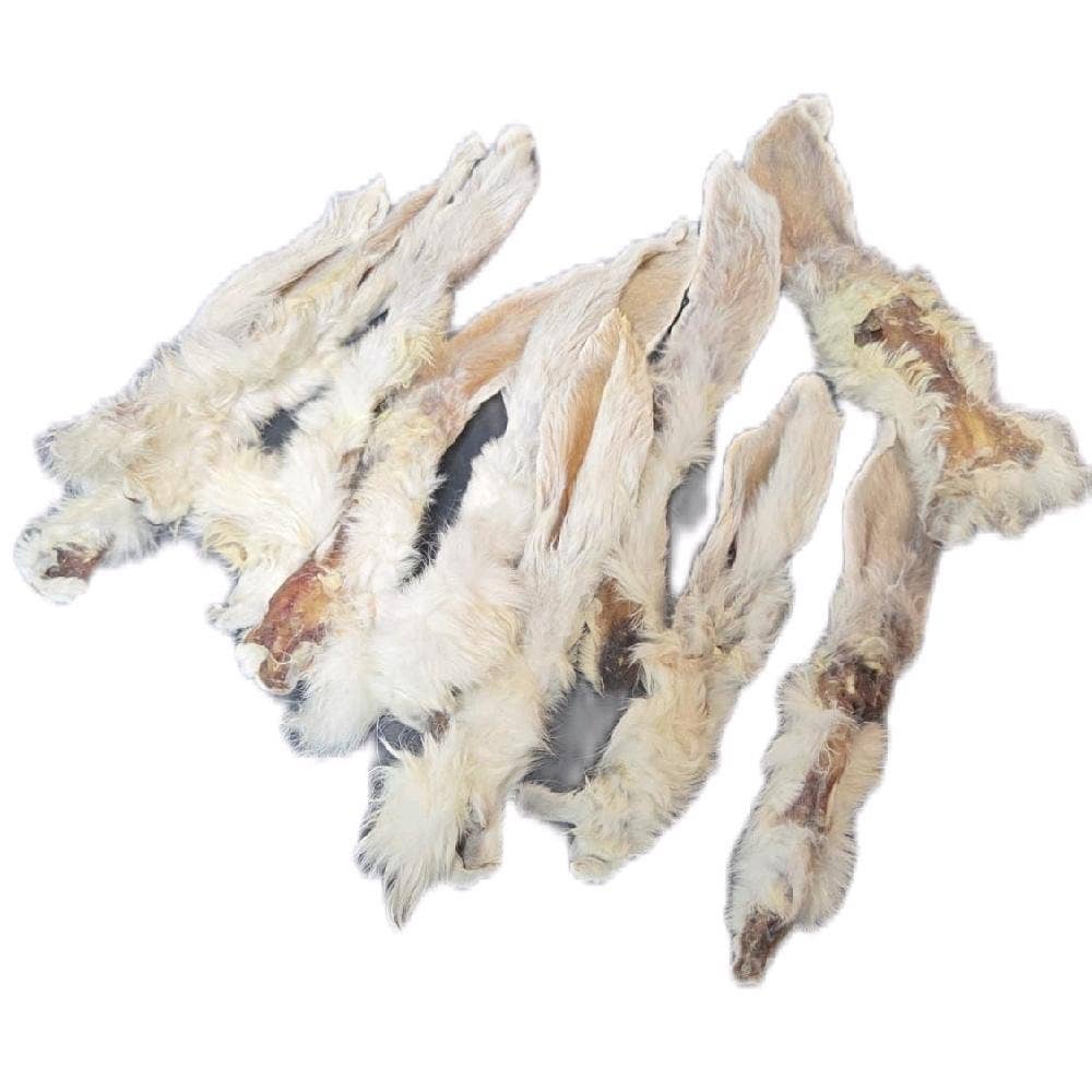 Pawsy trade ltd - Hairy Rabbit ears 1 - 10 kg natural dog treat
