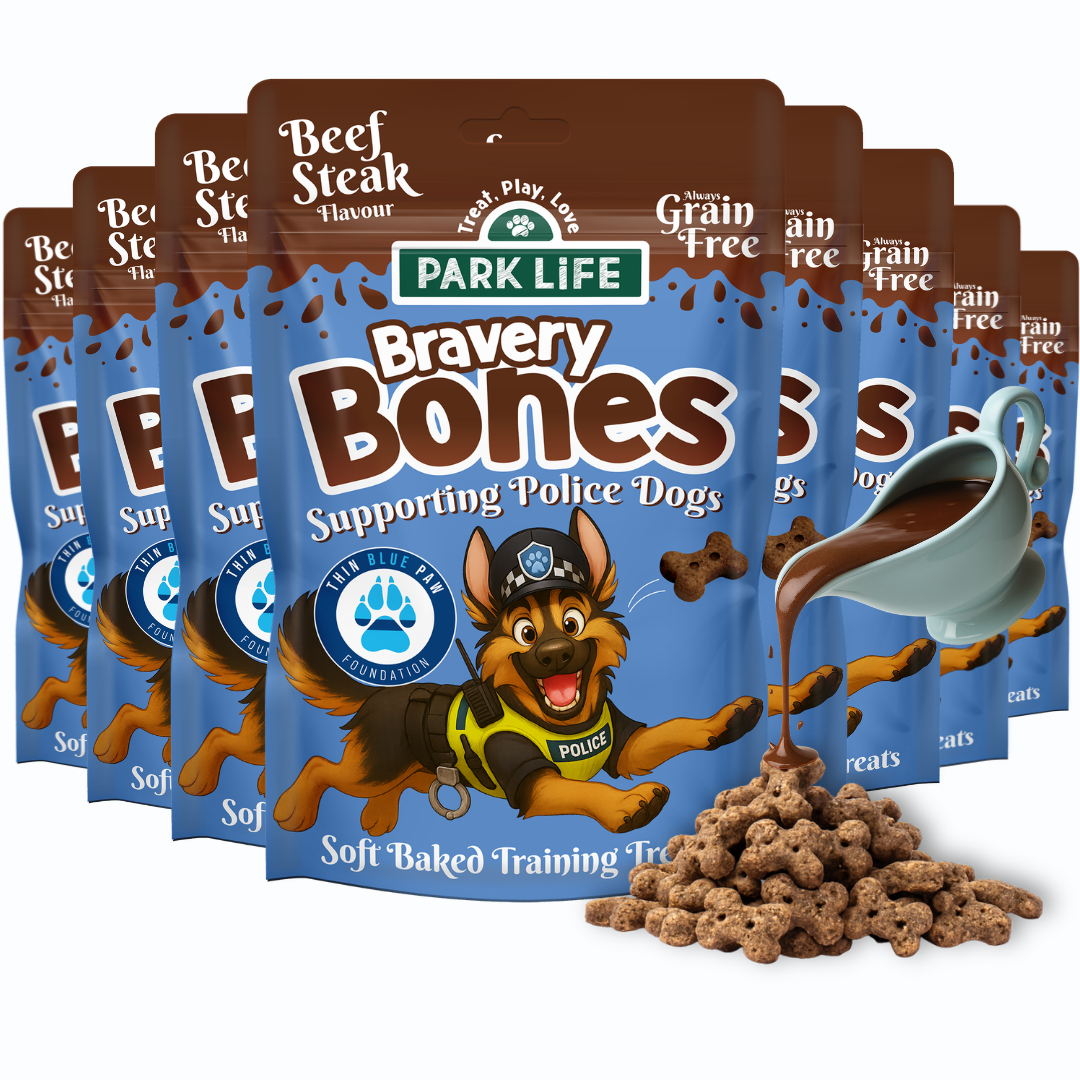 PARK LiFE - Bravery Bones Beef Steak Flavour 100g 8 PACK