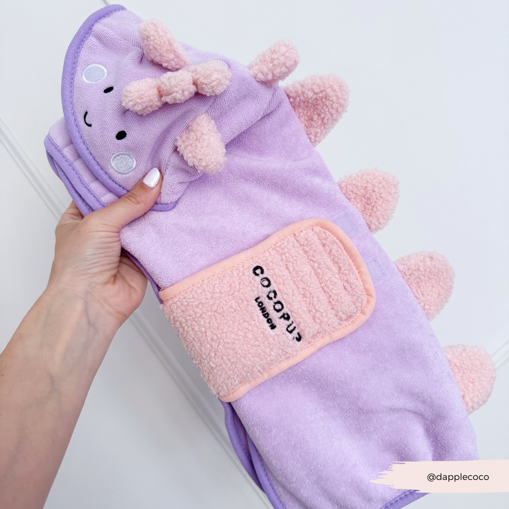Cocopup London - Nessie the Dino Drying Robe