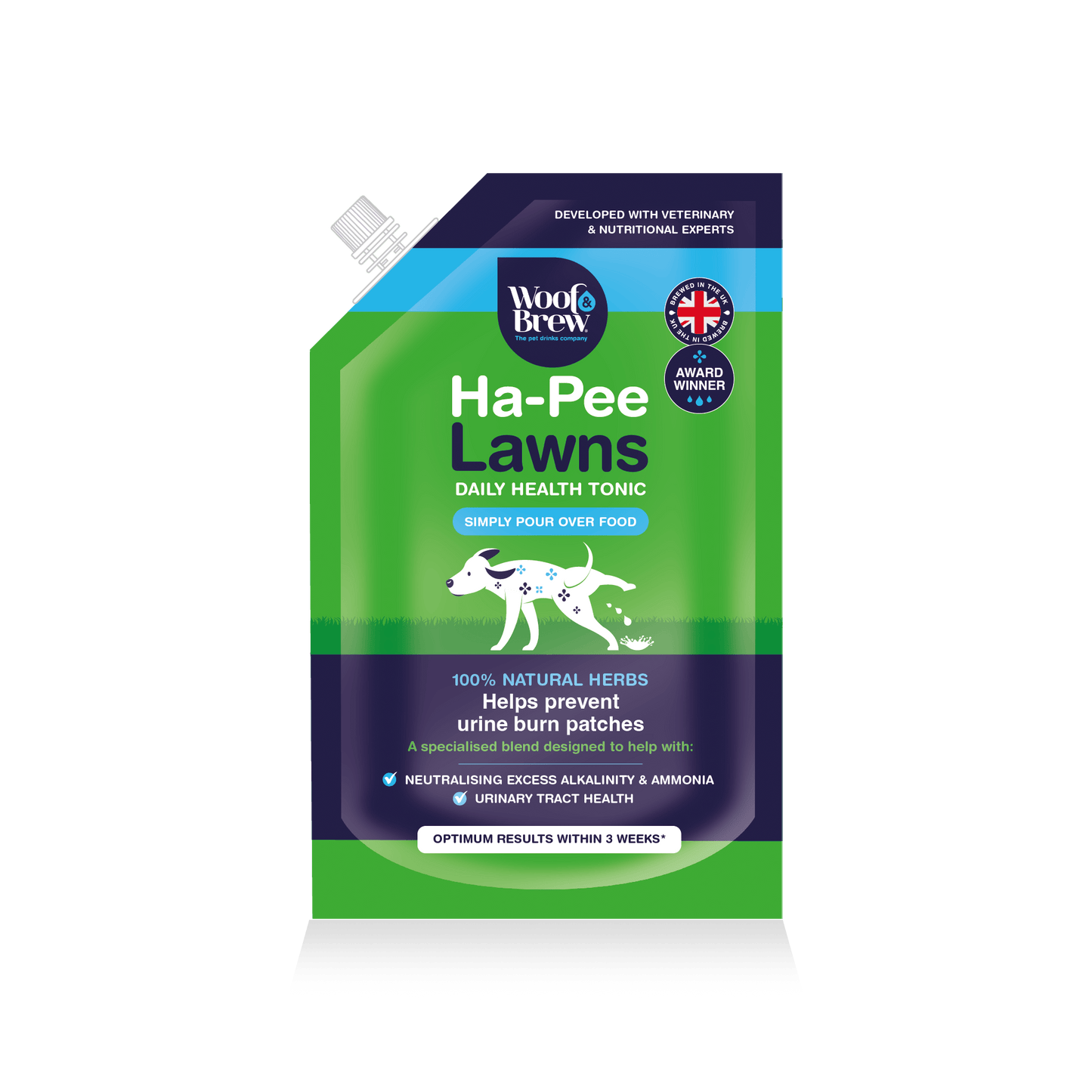 WOOF&BREW LTD - Ha-Pee Lawns for Dogs Prevents Lawn Burn