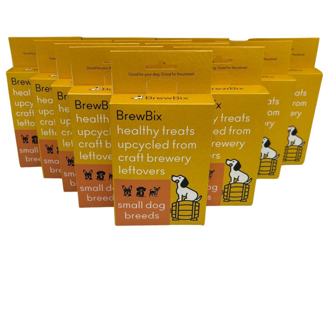 BrewBix -  Small dog Breeds Peanut Butter Biscuits 100g