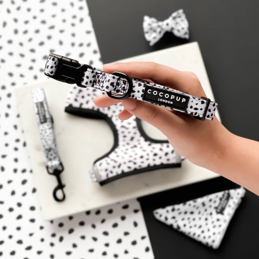 Cocopup London - Monochrome Spots Collar