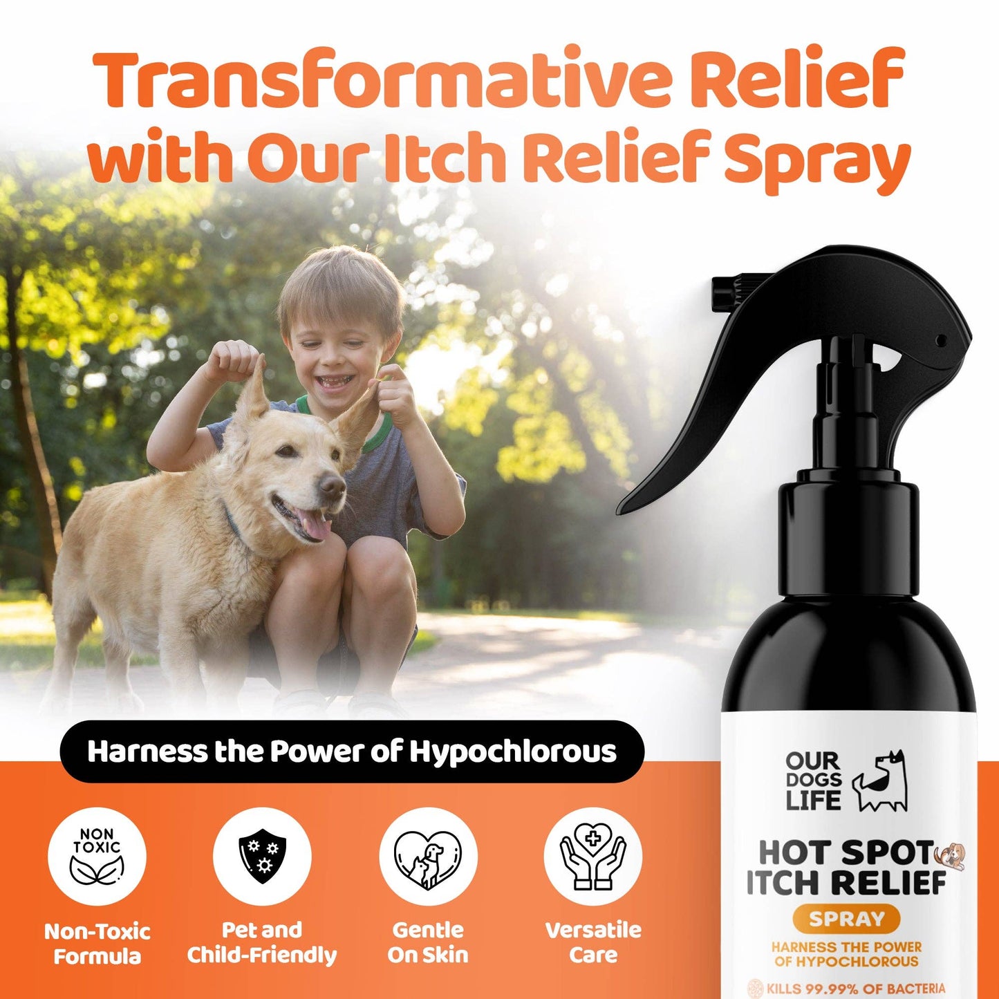 OurPetsLife - Itch Spray for Dogs