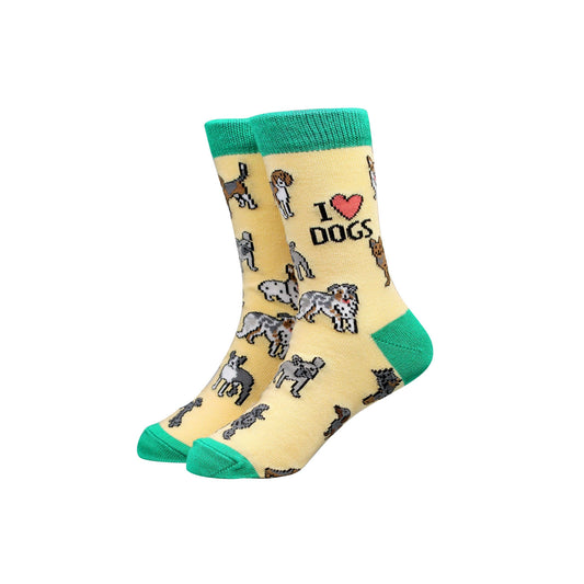 Love Dogs - Unisex Kids  Bamboo Socks by Sock Therapy