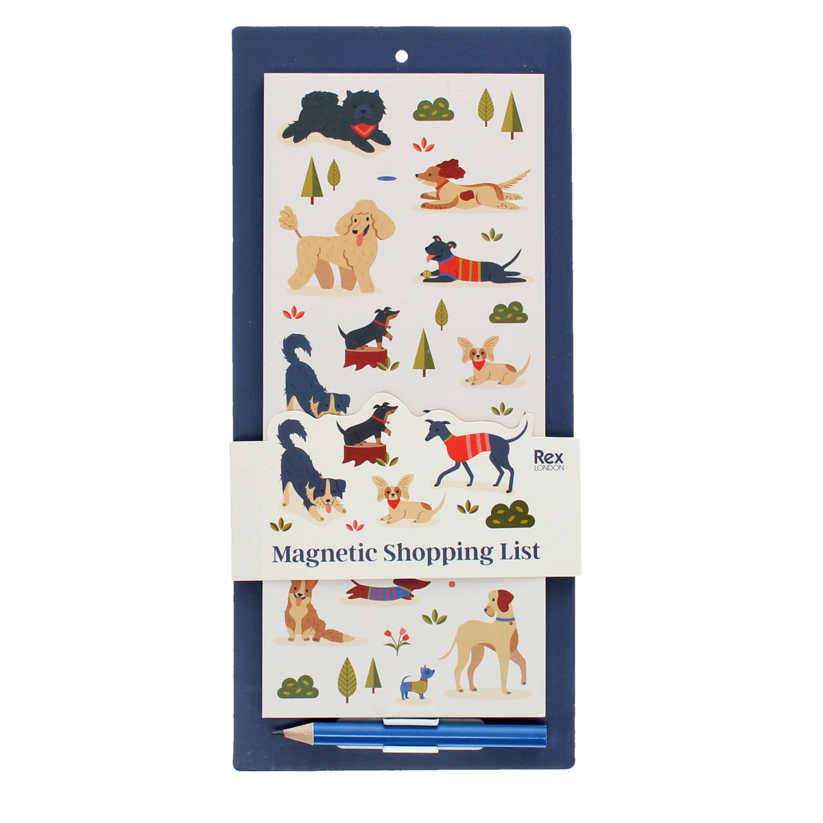 Rex B2B - UK - Magnetic shopping list - Dog Park