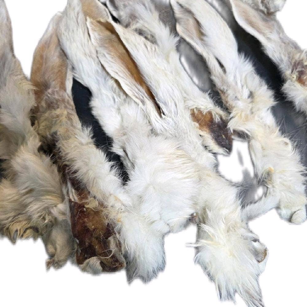 Pawsy trade ltd - Hairy Rabbit ears 1 - 10 kg natural dog treat