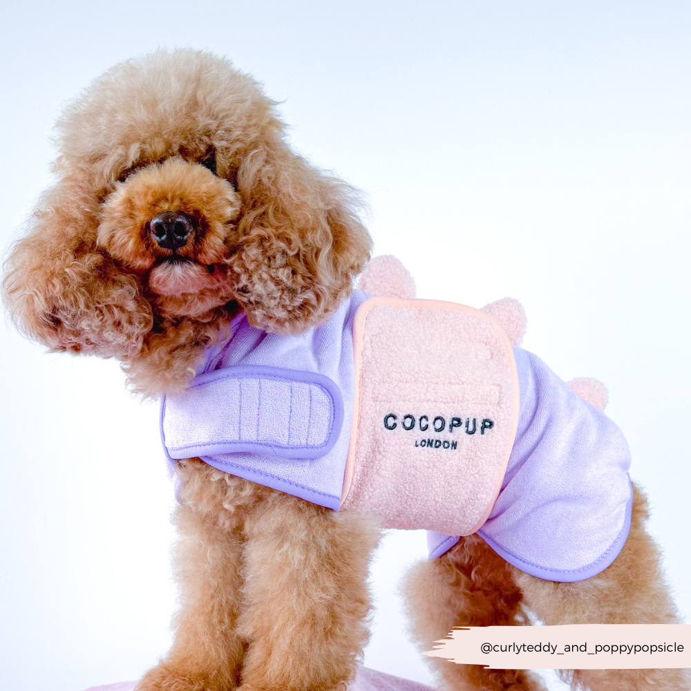 Cocopup London - Nessie the Dino Drying Robe