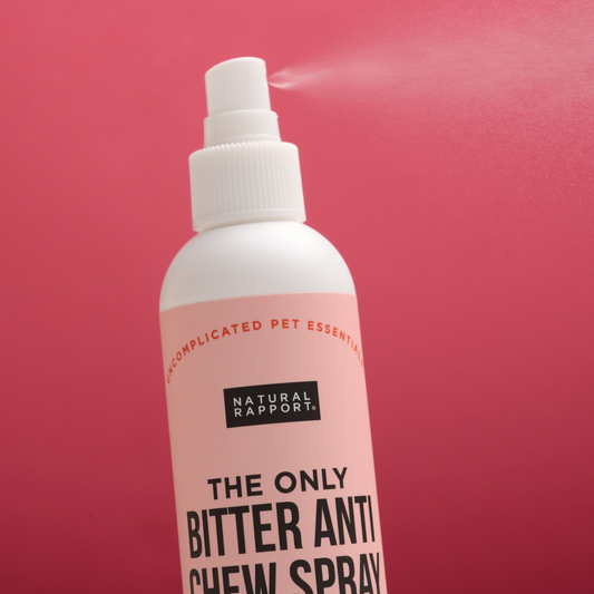 Natural Rapport - The Only Bitter Anti Chew Spray Dogs May Need