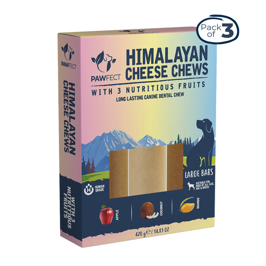 Pawfect Foods - Himalayan Cheese Chews with Apple, Mango & Coconut