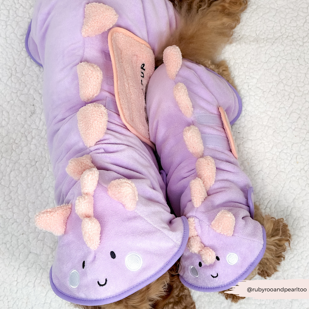 Cocopup London - Nessie the Dino Drying Robe