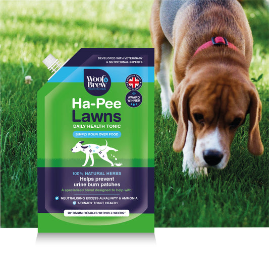 WOOF&BREW LTD - Ha-Pee Lawns for Dogs Prevents Lawn Burn