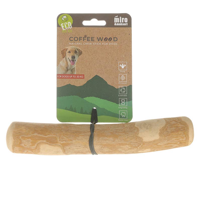 Miro & Makauri - Coffee wood dog chew - 3 sizes