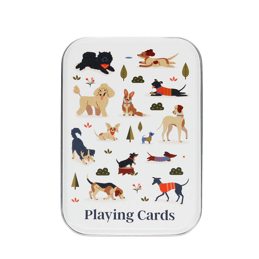 Rex B2B - UK - Playing cards in a tin - Dog Park