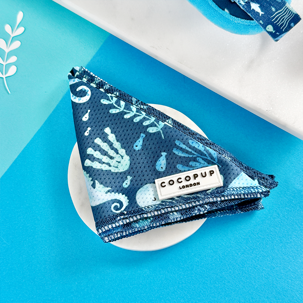 Cocopup London - Sea Life Pawty Bandana