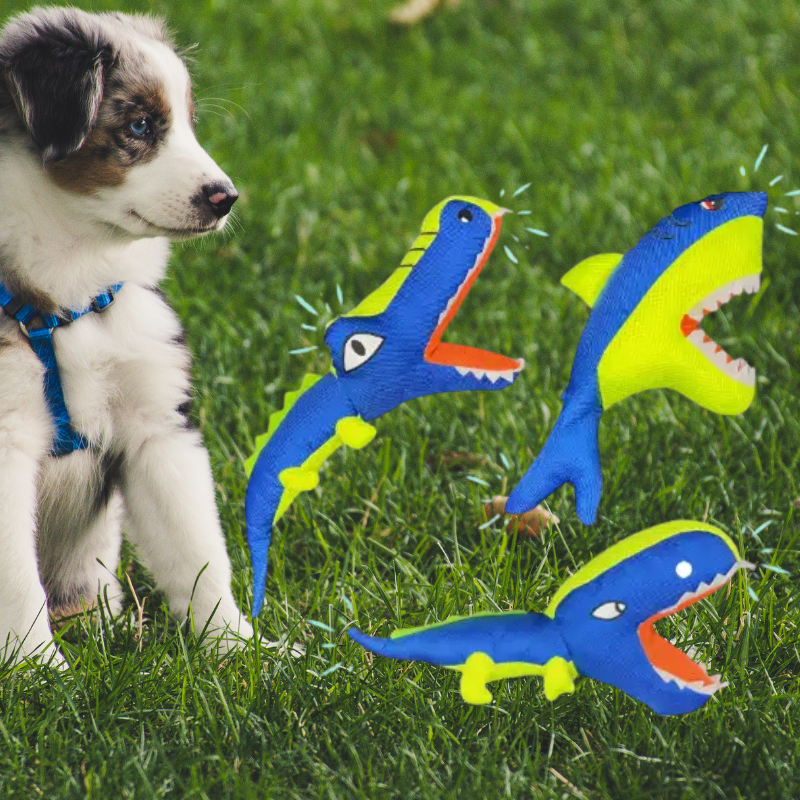 Quiker Pet Products - Big Mouth Plush Dog Toy - 6 Pack Inner