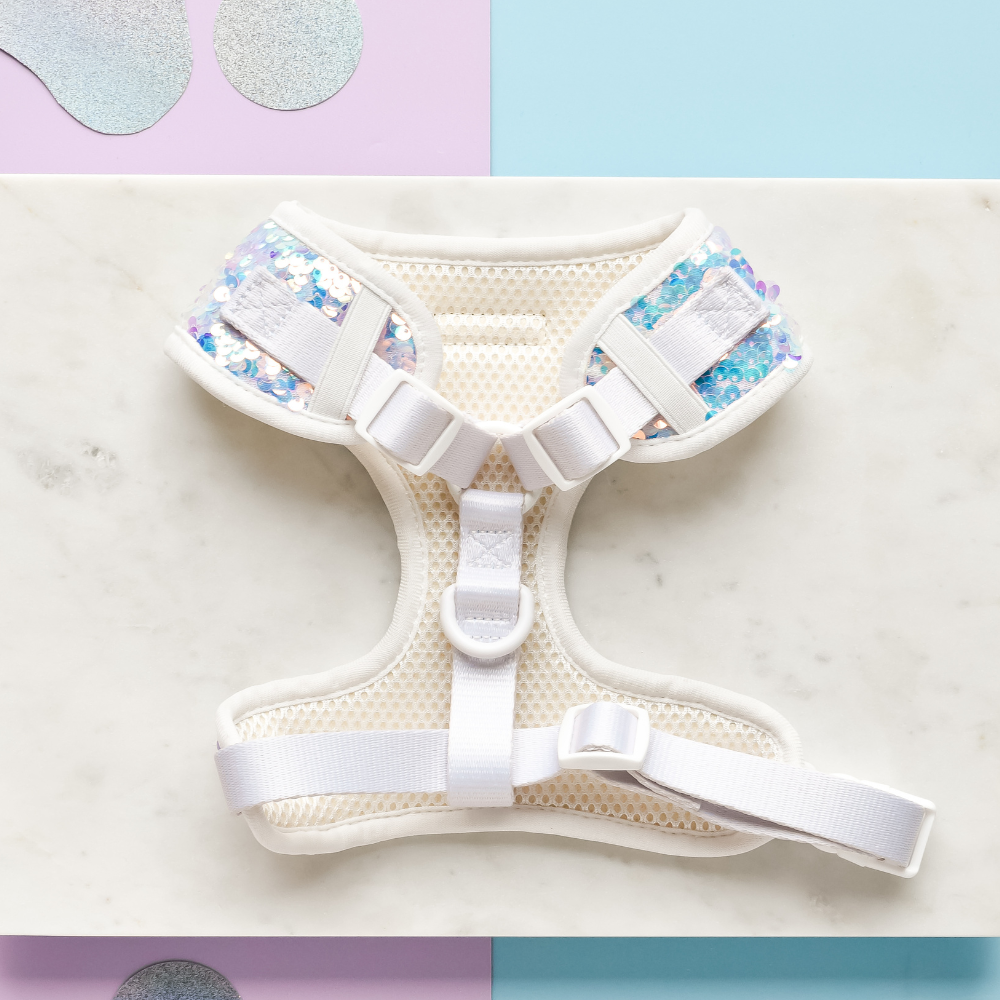 Cocopup London - LUXE Party Holographic Sequin HARNESS