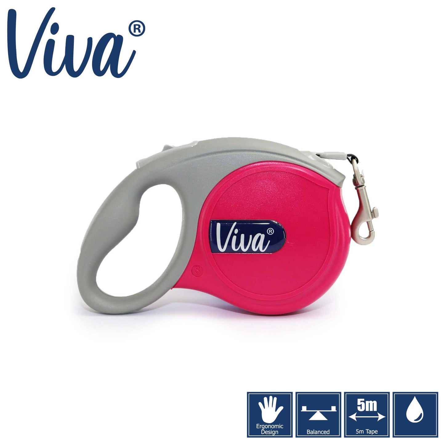 Ancol Pet Products Ltd - Viva Retractable Lead SMALL