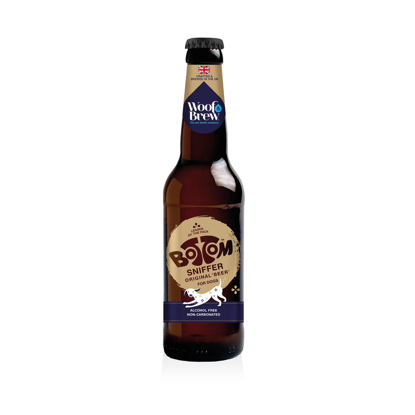WOOF&BREW LTD - New Woof&Brew Bottom Sniffer Dog 'Beer' Treat - 330ml