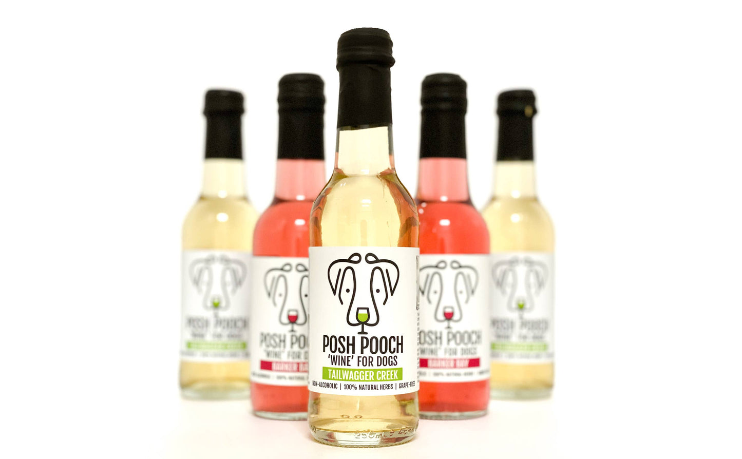 Woof&Brew Posh Pooch Dog 'Wine' Treat -Gift or Cooling Treat