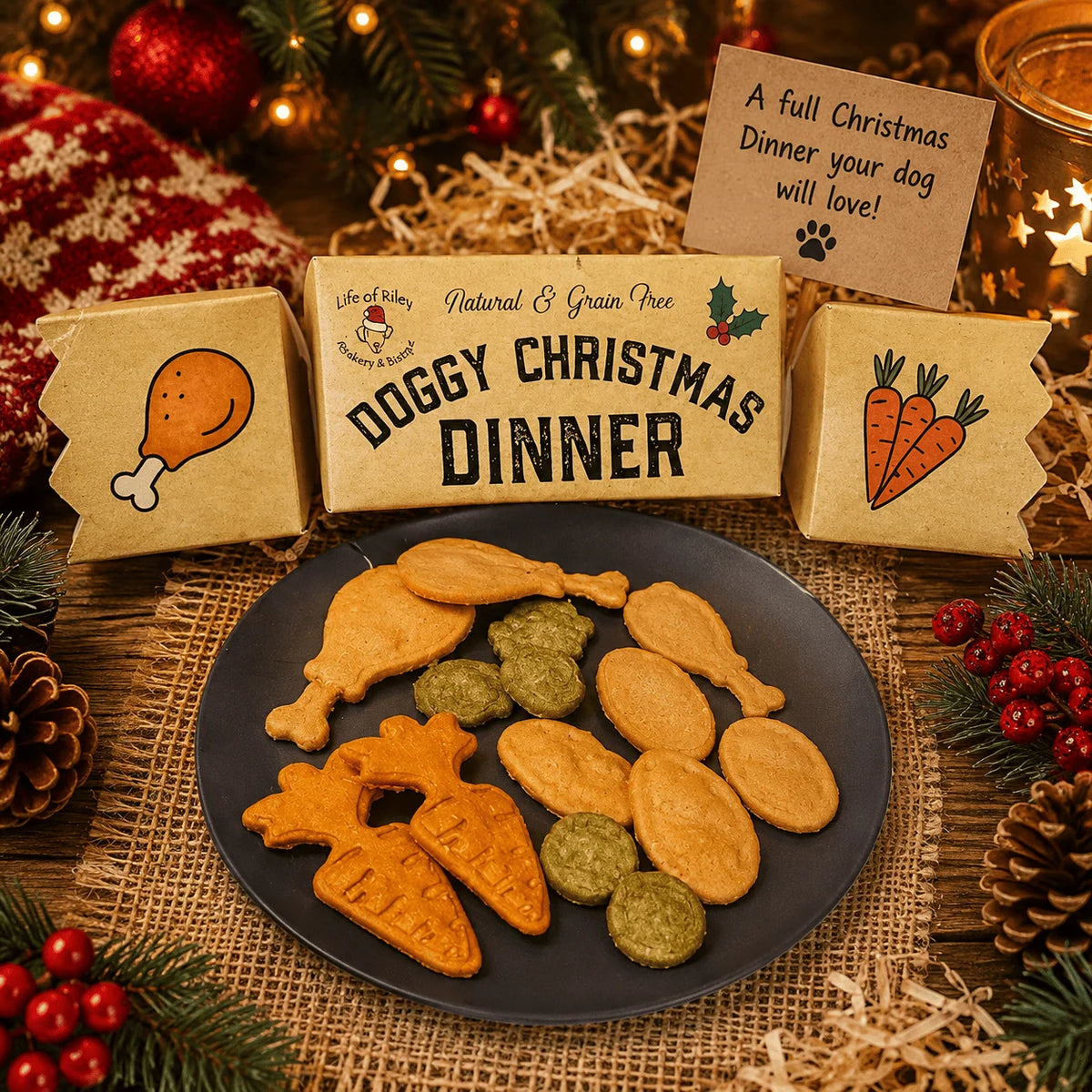 Life of Riley - Doggy Christmas Dinner