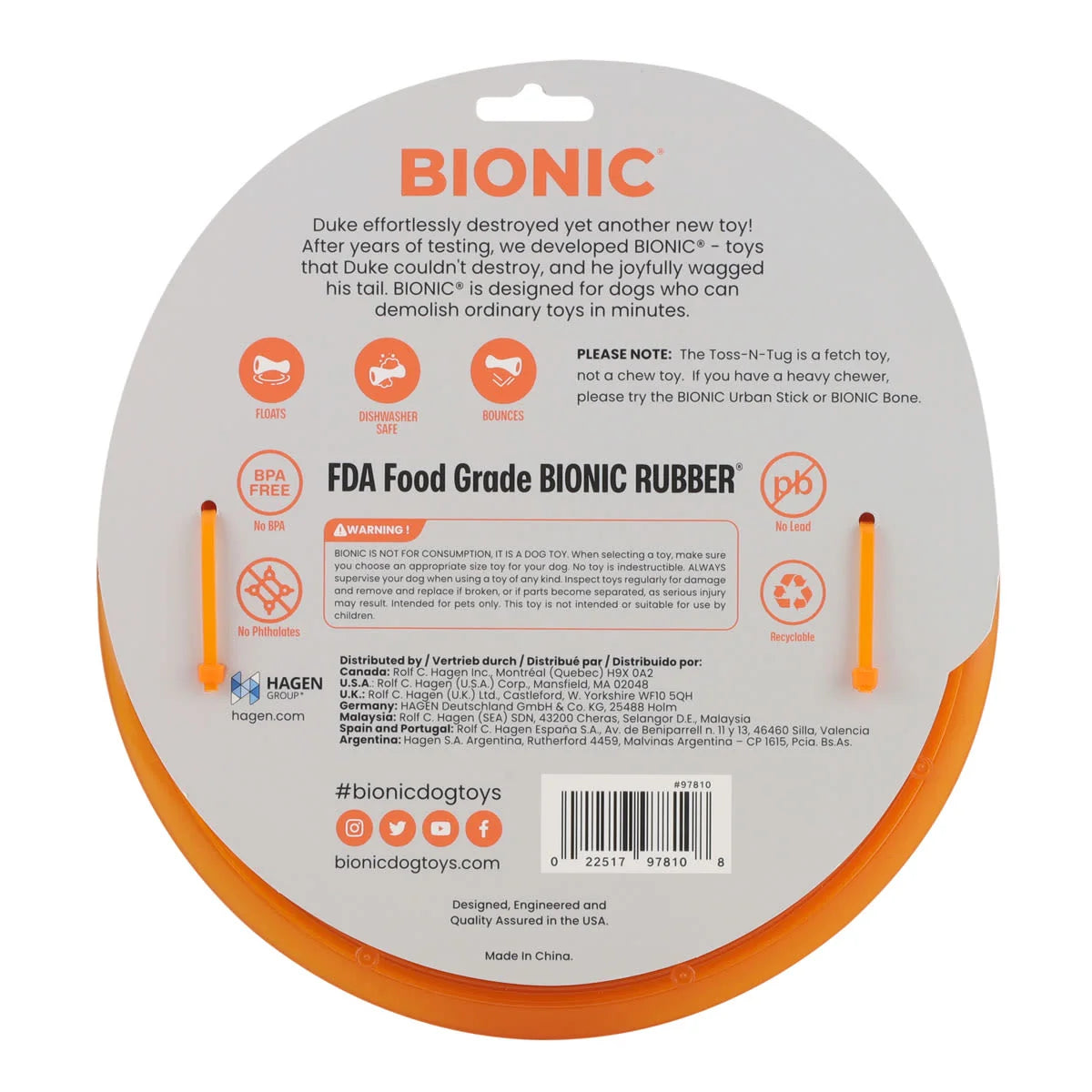 Bionic - Toss-n-Tug Ring