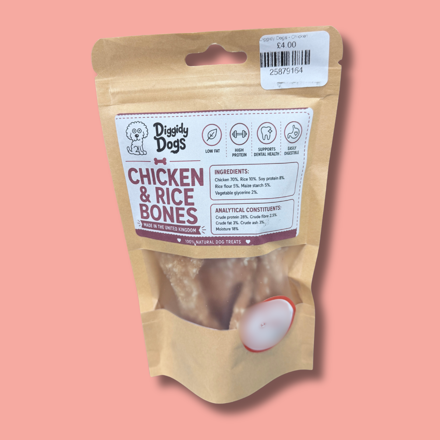 Chicken & Rice Bone Treats