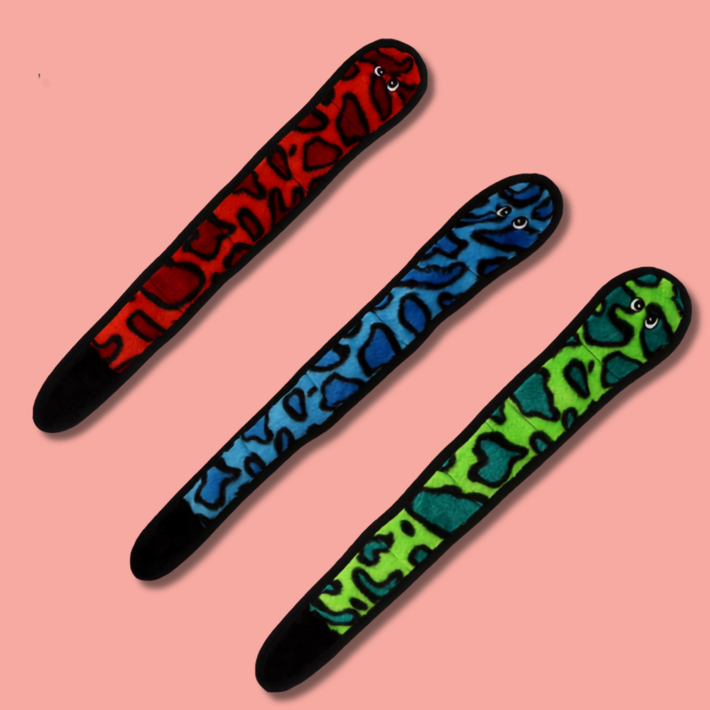 Ancol Tough Squeaky Snake (Random Colour)