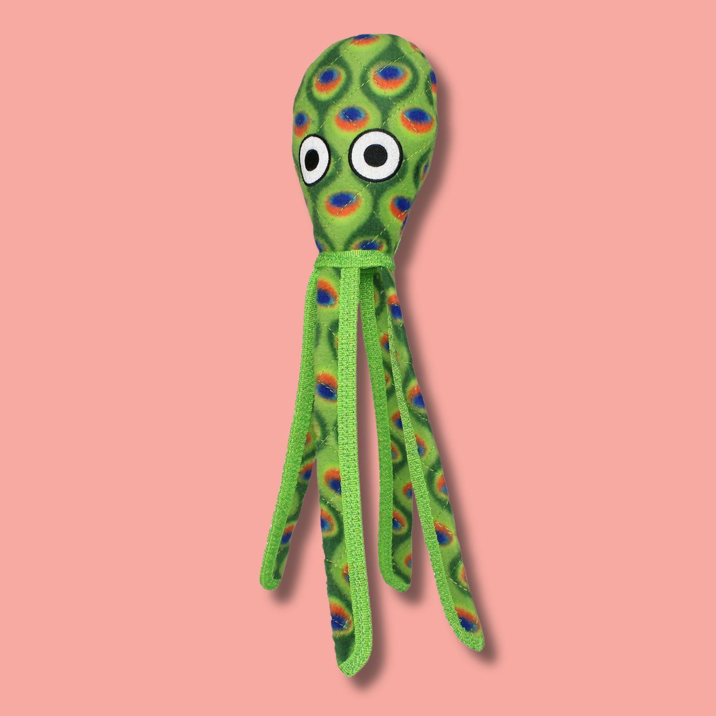 Tuffy Ocean Squid Green Toy