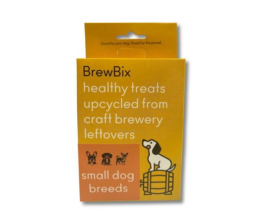 BrewBix Small Dog Breeds Peanut Butter Biscuits 100g