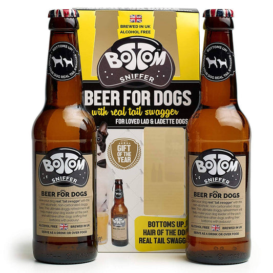 Woof&Brew Bottom Sniffer 'Beer' For Dogs Duo Pack