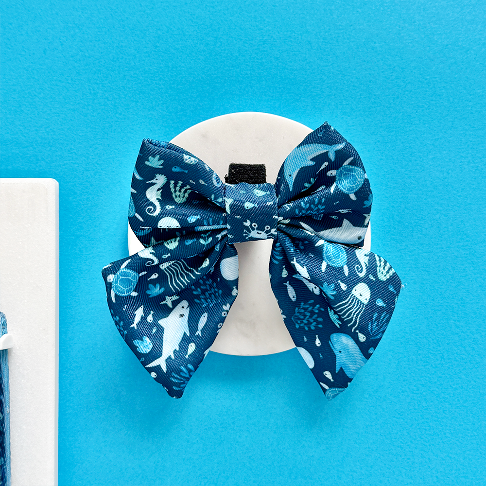Cocopup London - Sea Life Pawty Sailor Bow Tie