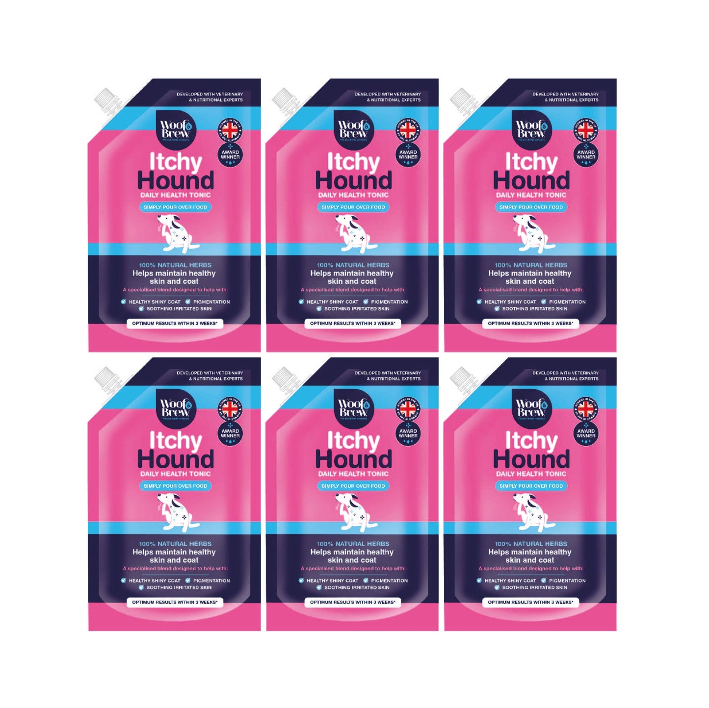 WOOF&BREW LTD - Itchy Hound for a Healthy Dog Skin & Coat
