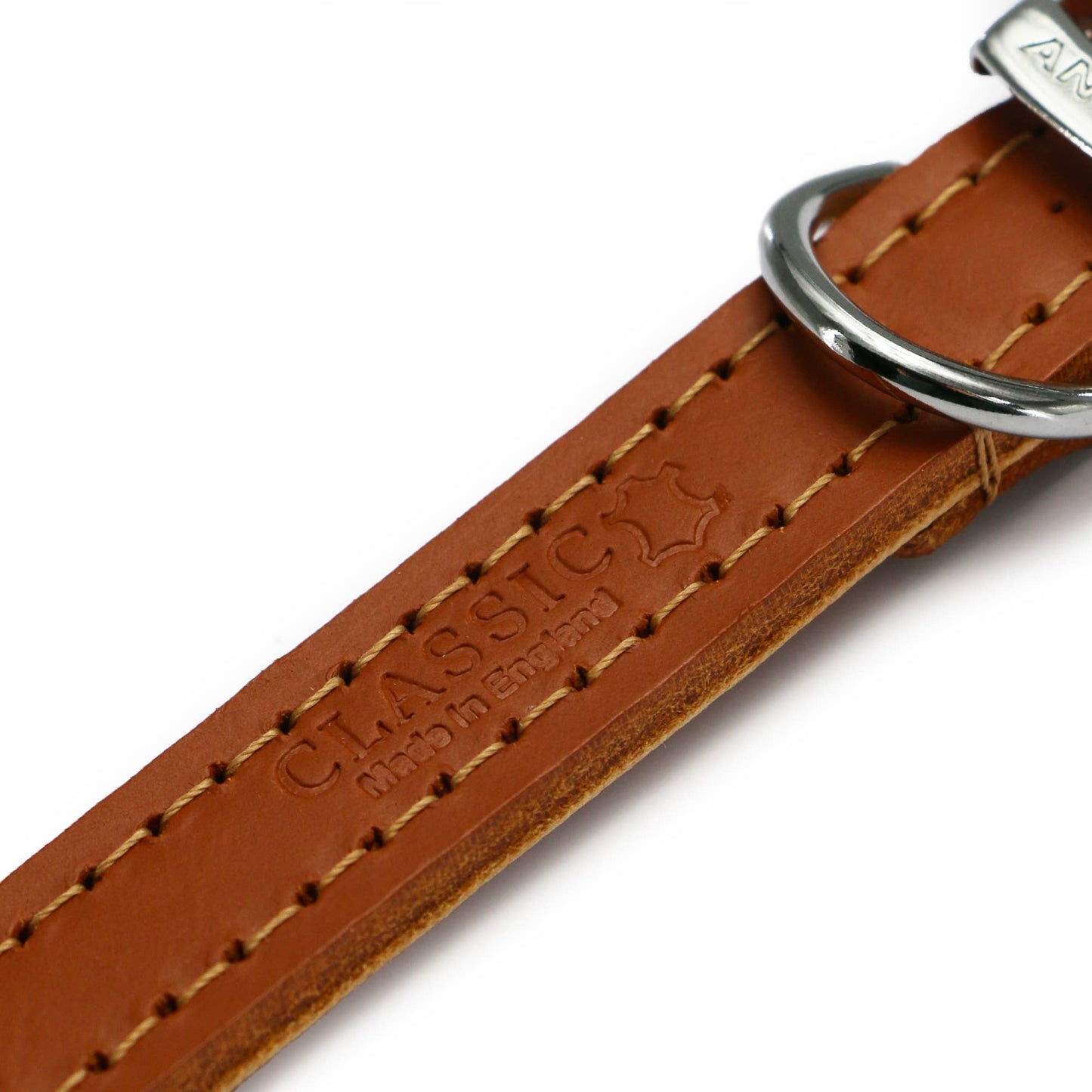 Ancol Pet Products Ltd - Heritage Collection Leather Collar Tan