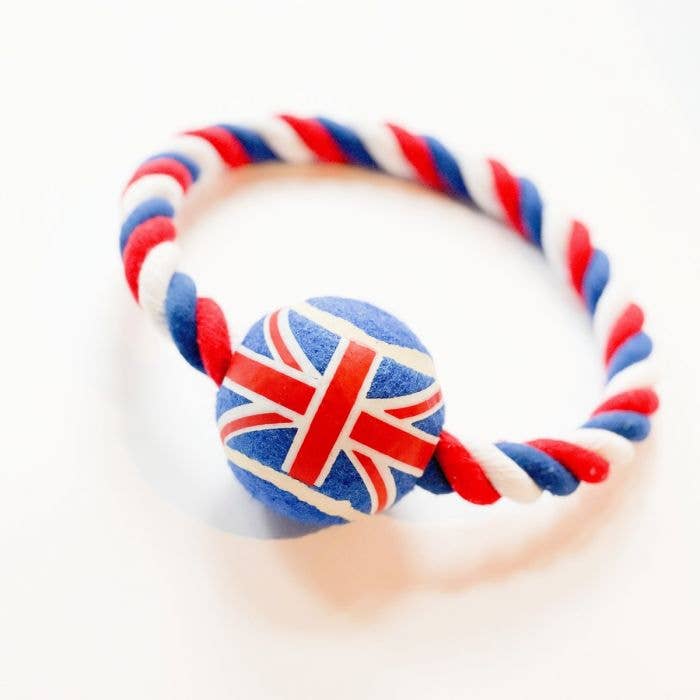 PetLondon - British Rope Ball Ring Dog Toy