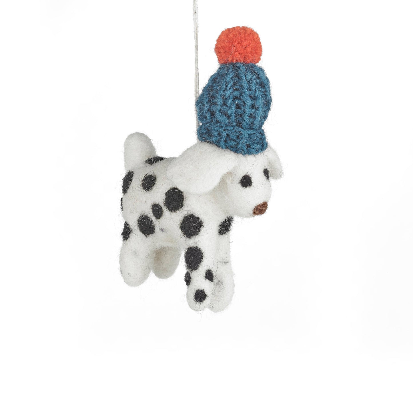 Felt So Good - Handmade Needle Felt Dotty the Dog Hanging Decoration