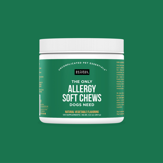 Natural Rapport - The Only Allergy Soft Chews Dogs Needs