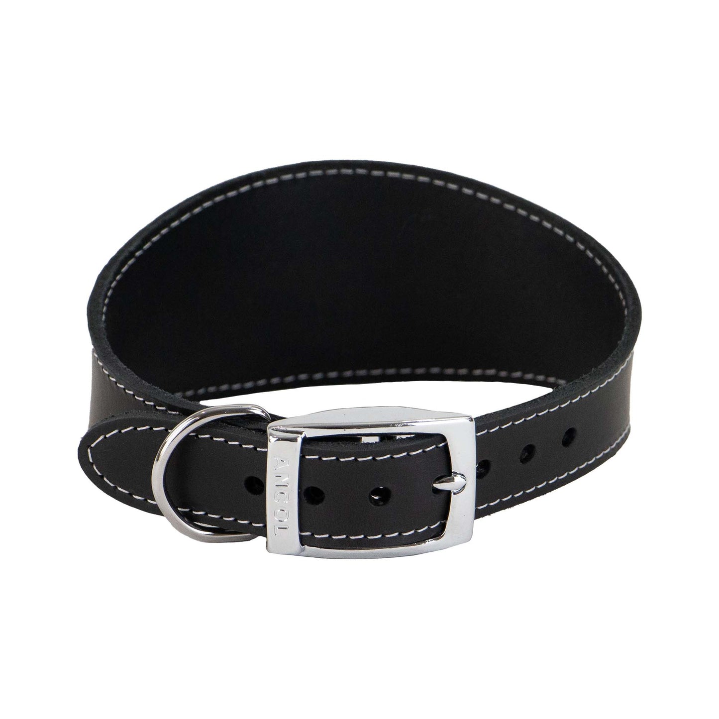 Ancol Pet Products Ltd - Heritage Collection Leather Hound Collar Black